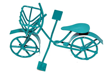 green bike