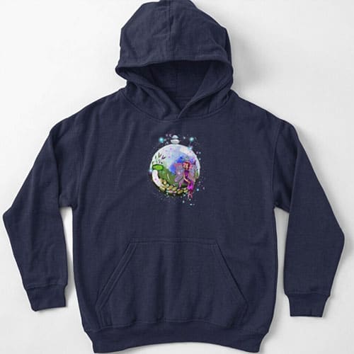 idalis the indoor gardening fairy baby hoodie