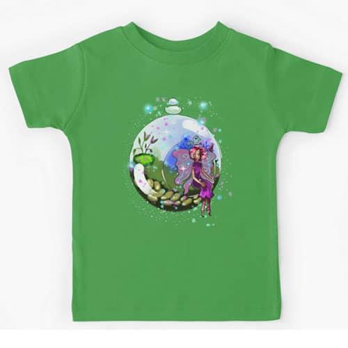 idalis the indoor gardening fairy kid tshirt