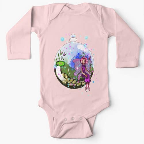 idalis the indoor gardening fairy longsleeve one piece