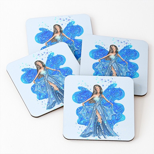 caselia fairy coasters
