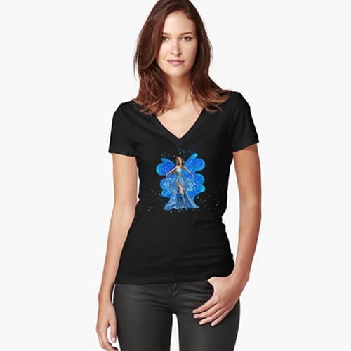 caselia fairy vneck