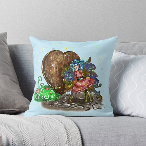 doharn pip throw pillow