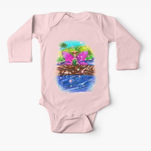 breena fairy longsleeve onepiece