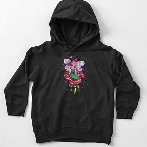 felicitae fairy baby hoodie