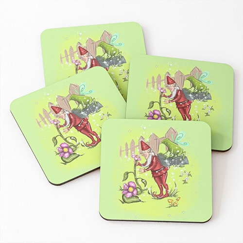 genuis gnome coasters