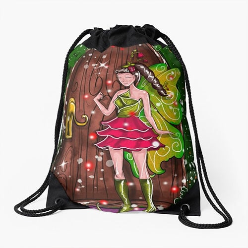 florina fairy drawstring