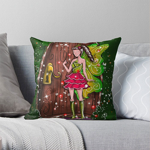 florina fairy pillow
