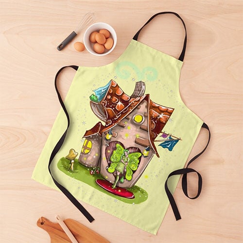 soleil fairy apron