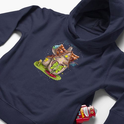 soleil fairy baby hoodie