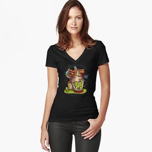 soleil fairy v neck