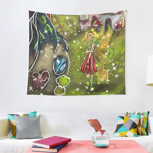 viggie fairy tapestry