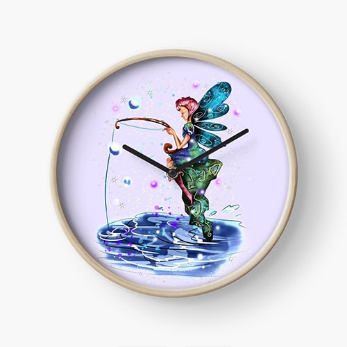 lorilla fairy clock
