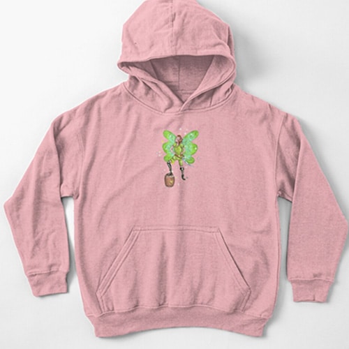 puppa fairy kid hoodie