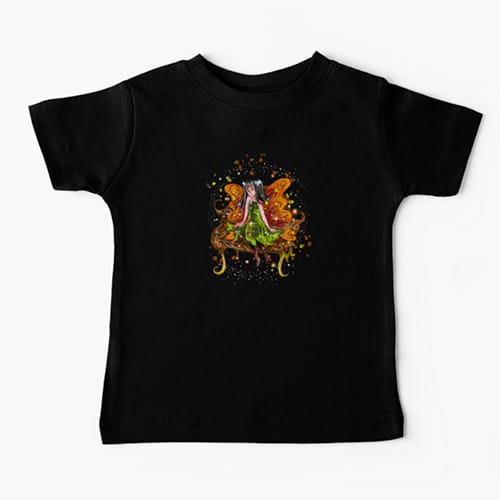 rusini fairy baby tshirt
