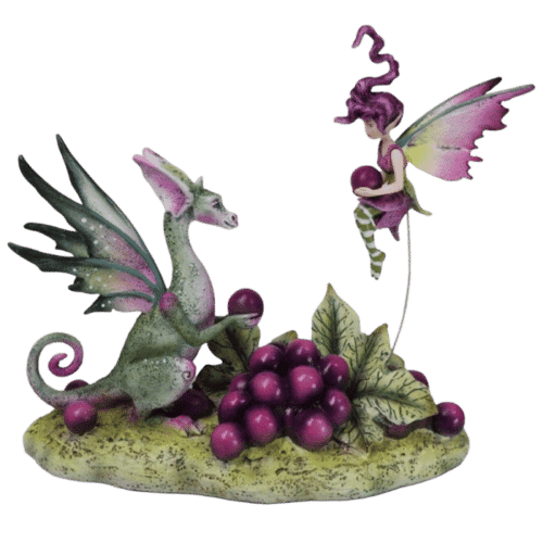 amy brown always share your grapes dragon with the fairy