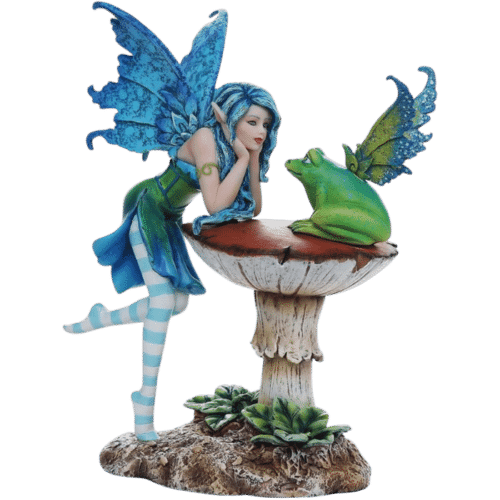 amy brown enchanting frog gossip fairy