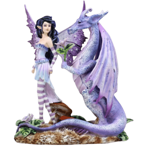 amy brown romantic twilight dragon courting fairy