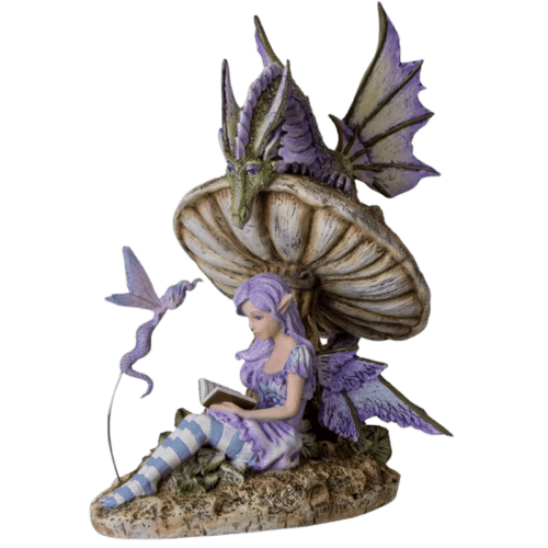 amy brown toadstool tales – the storyteller fairy & companions