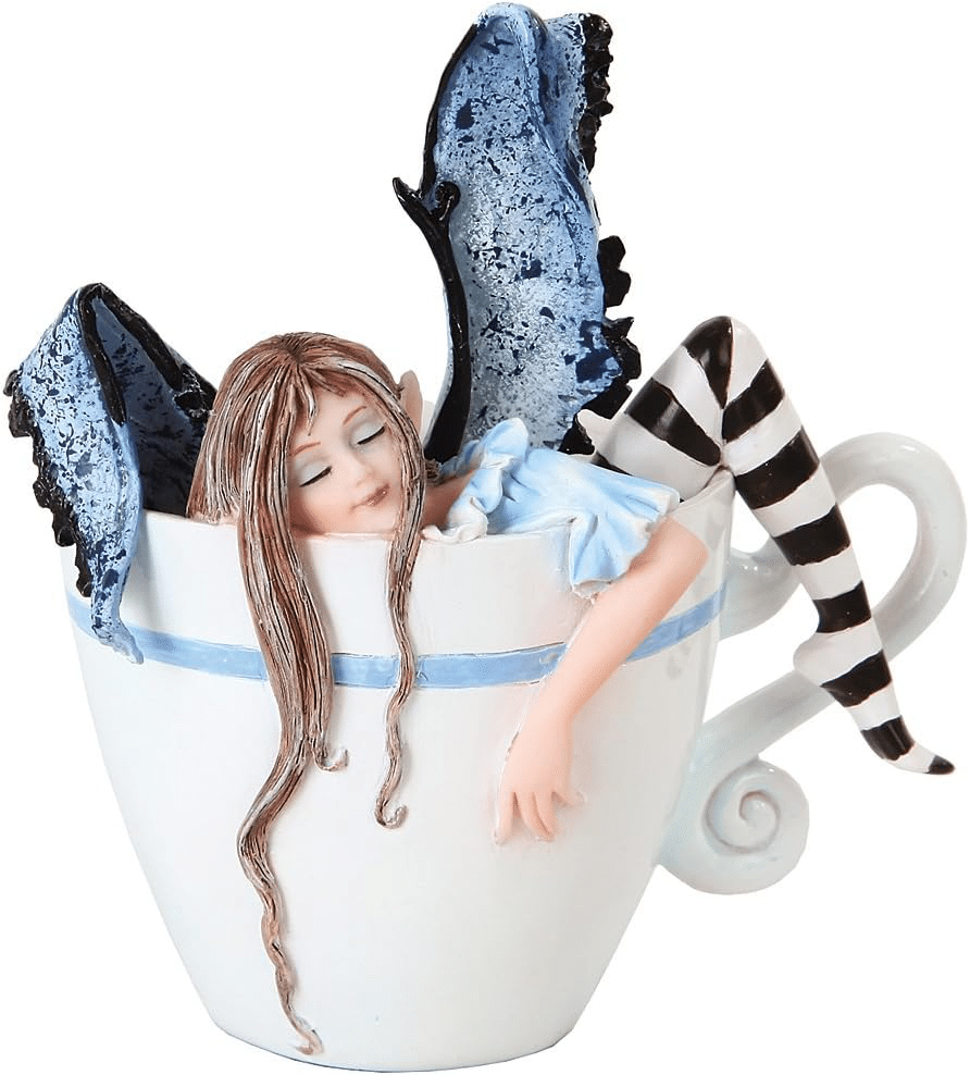 sleepy i need coffee fairy