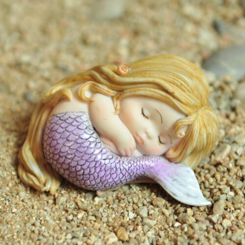 top collection miniature sleeping little mermaid