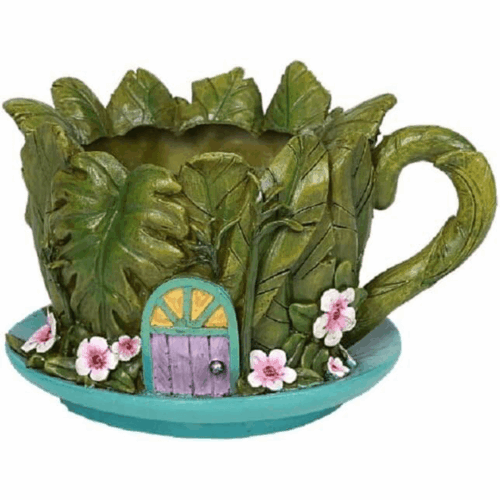pacific giftware ptc fairy garden land floral planter
