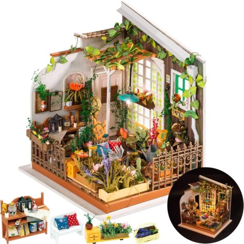 rolife diy miniature house kit miller's garden