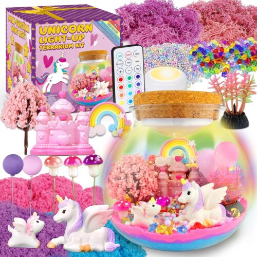 unicorn terrarium crafts kit