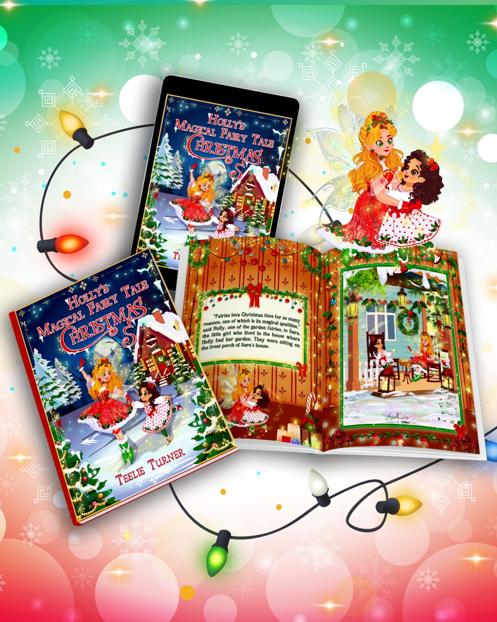 holly's christmas mockup