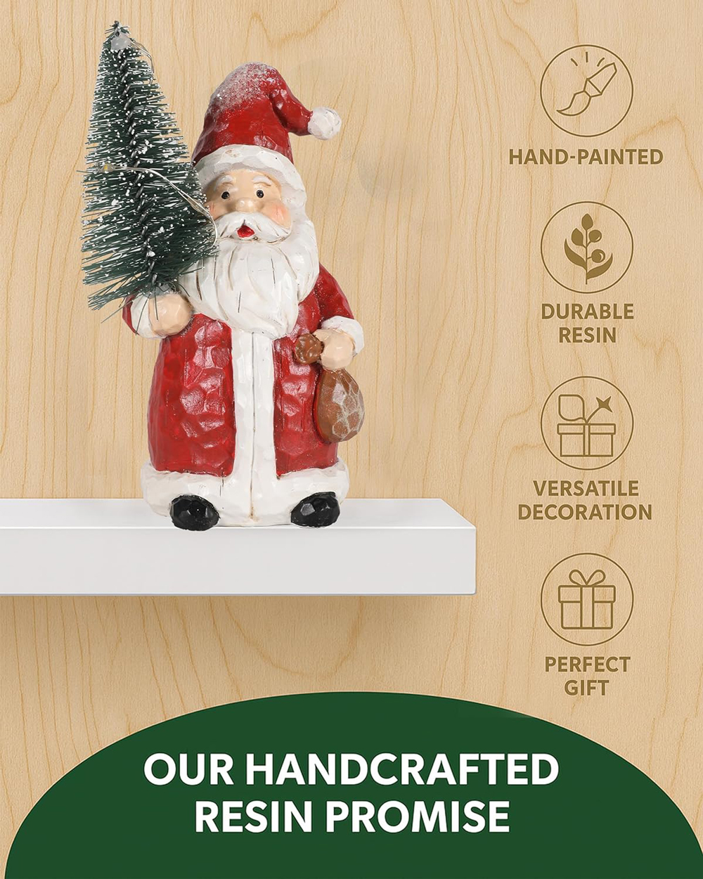 holly jolly santa centerpieces1