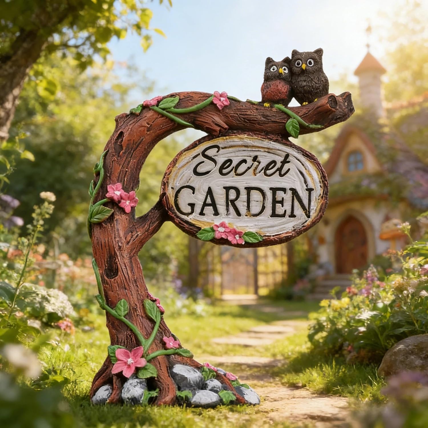 magical fairy secret garden signs